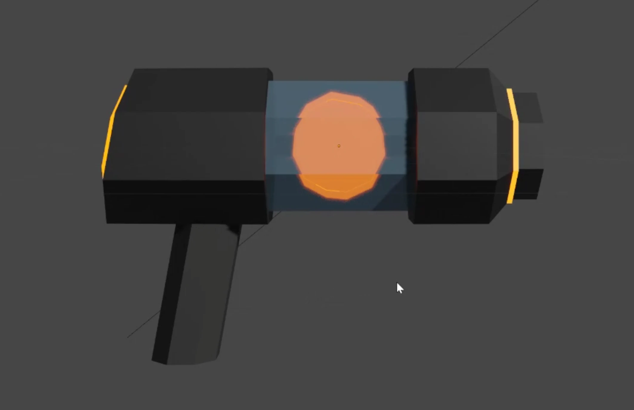 N5 Blaster v1 made from an 8-sided cylinder