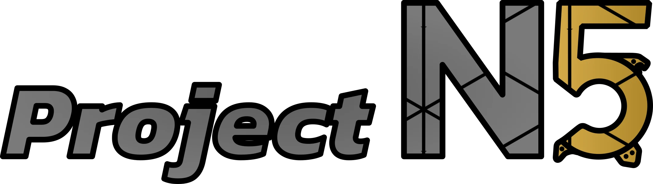 Project N5 logo with thicker letter strokes