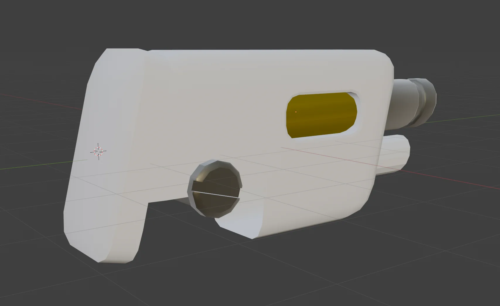 Back view of the previously-described weapon