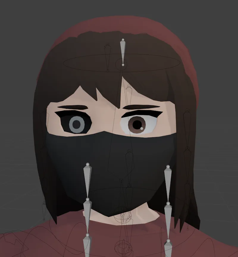 Laura's face looking astonished