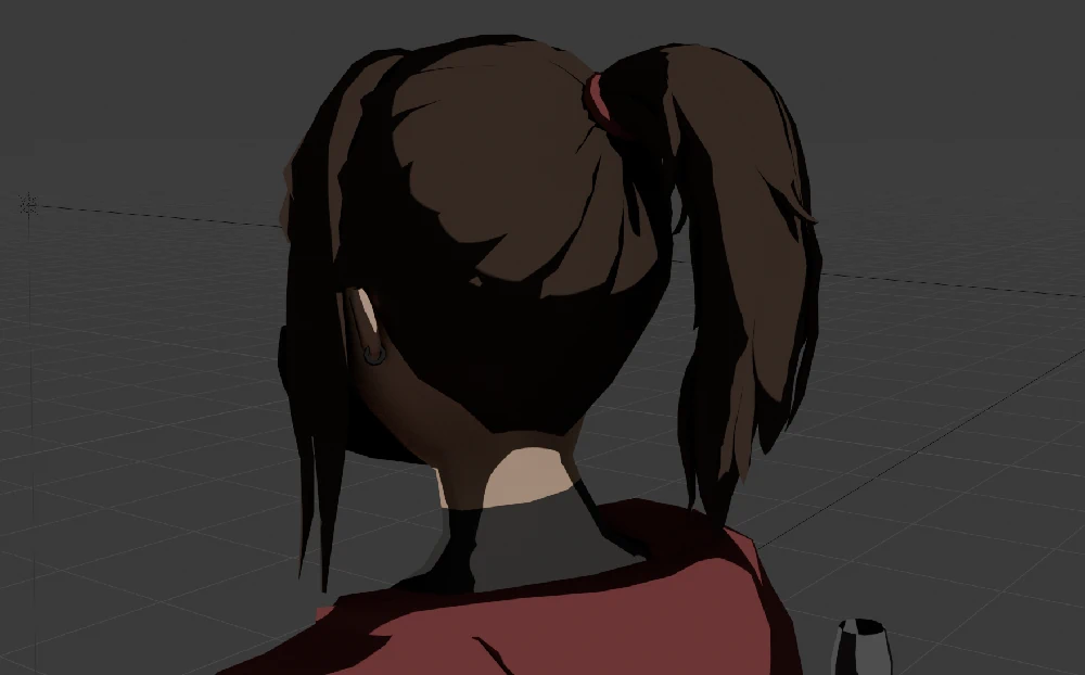 The old ponytail style